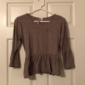 Gray Francesca’s Top